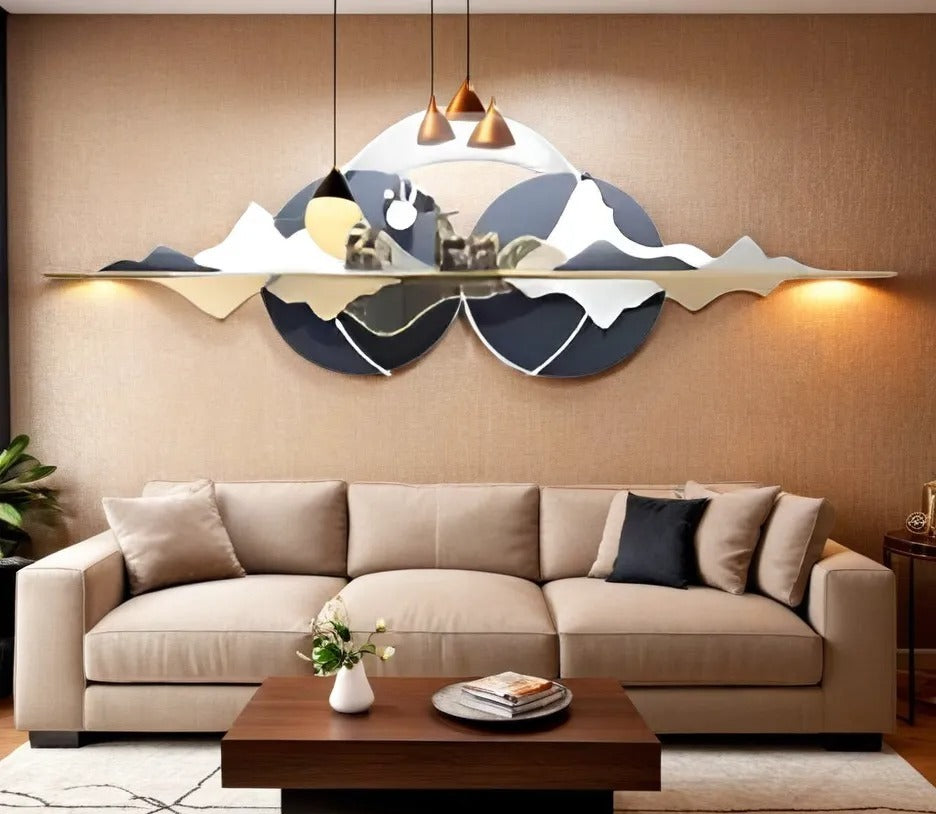 Mountain Mirage Wall Decor
