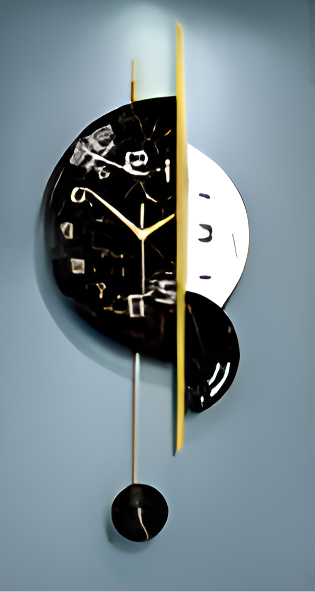 Cosmic Balance Wall Clock
