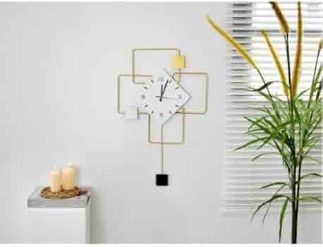 Wall Clock with Pendulum