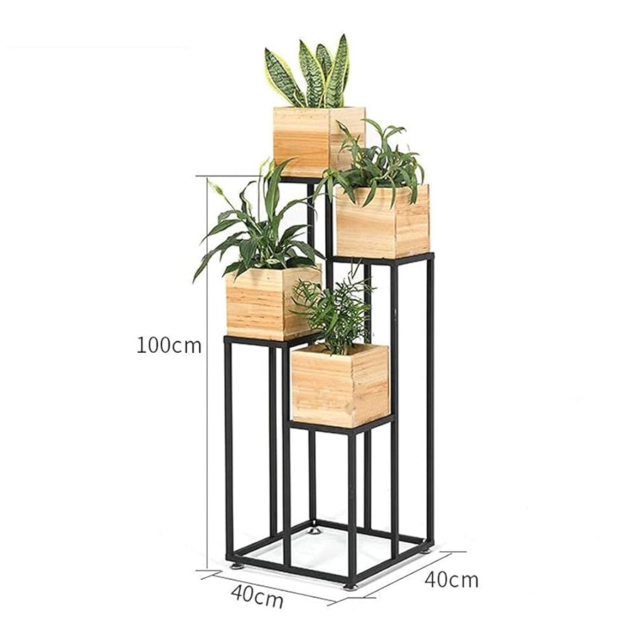 4 Tier Corner Planter Stand