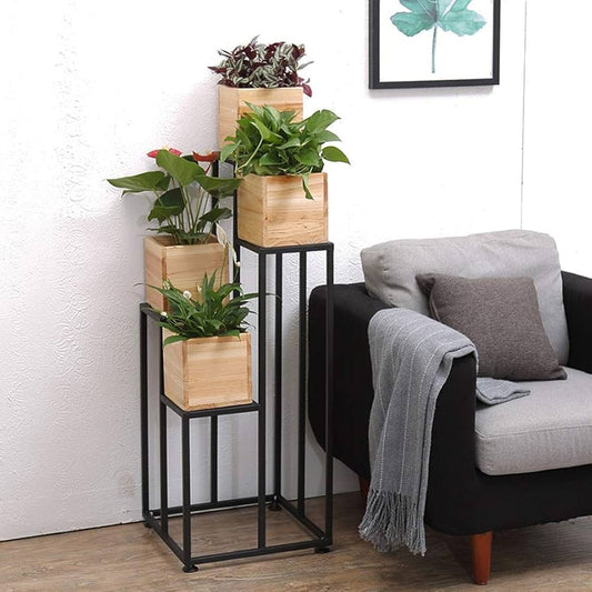 4 Tier Corner Planter Stand