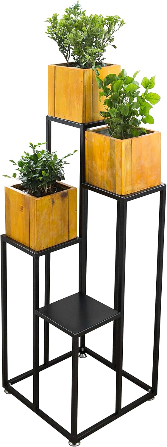 4 Tier Corner Planter Stand