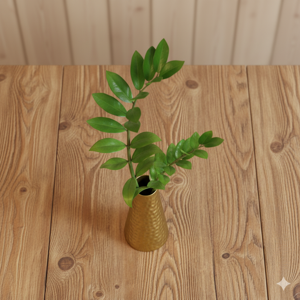 conical Hammered Vase