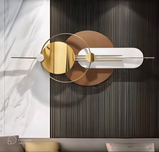 Abstract Metal Wall Art