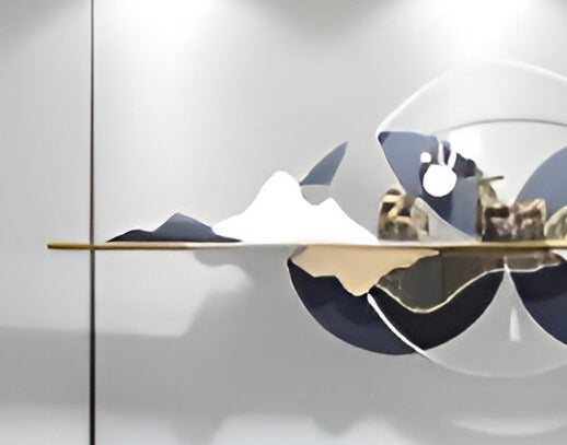Mountain Mirage Wall Decor
