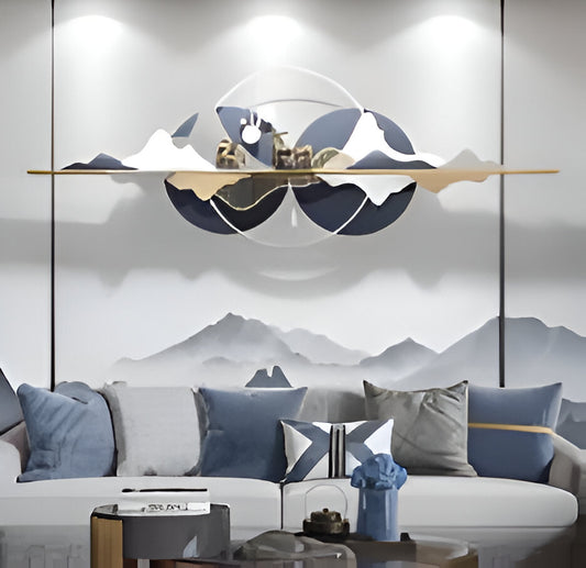 Mountain Mirage Wall Decor